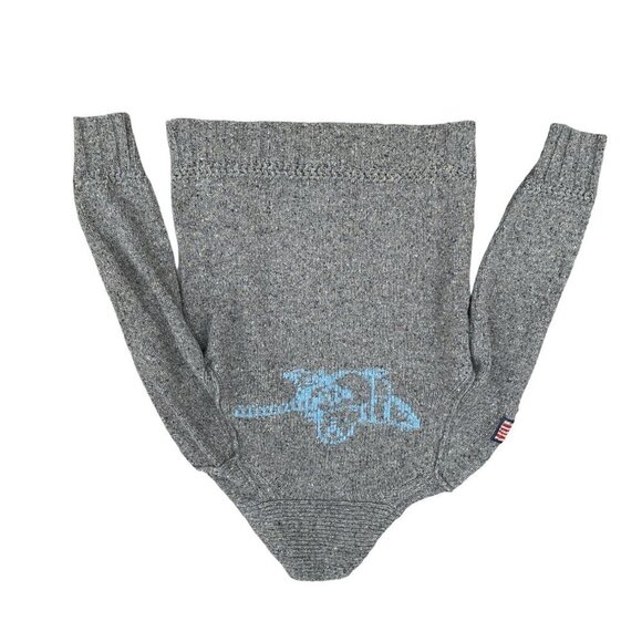 VINTAGE Wool True Religion Sweater XL Gray - Picture 6 of 9